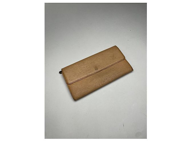 Cartera de cuero Ecru Louise de Louis Vuitton Crudo - vista 3