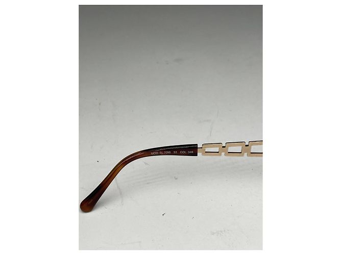 Fendi Gold-Metall Sonnenbrille Golden - Ansicht 2