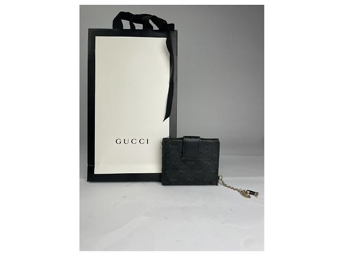 Gucci GG Blooms Black Leather Wallet - view 2