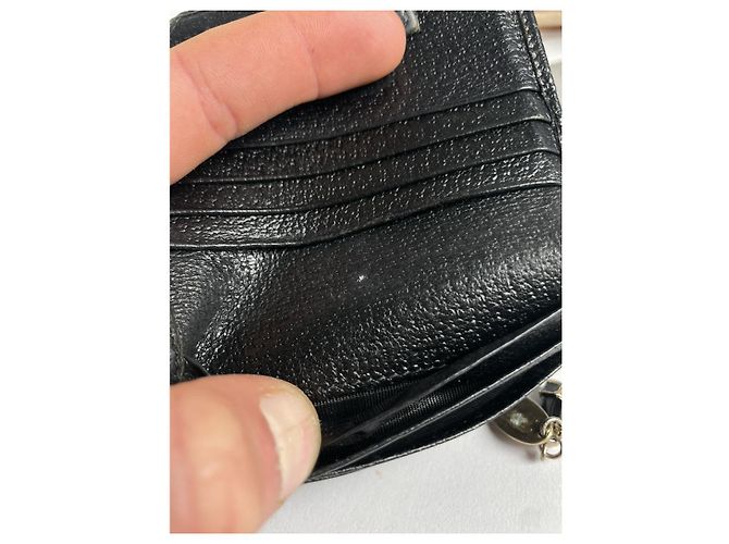 Gucci GG Blooms Black Leather Wallet - view 5