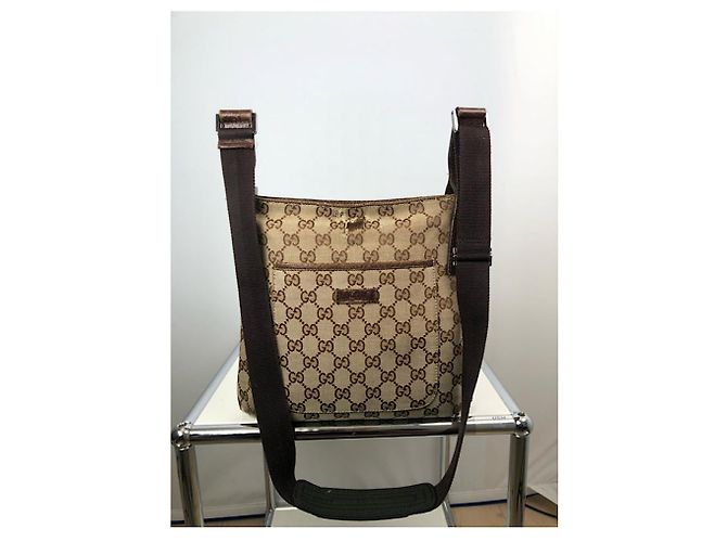 Gucci Jackie Vintage Beiger Lederhandtasche - Ansicht 3