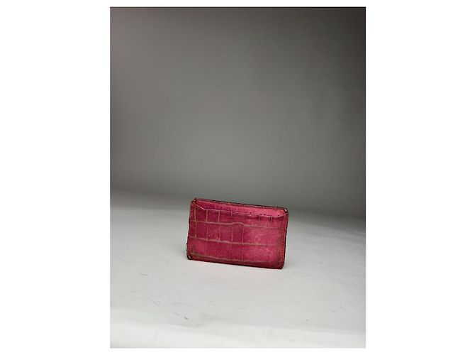 Borsa in pelle rosa Miu Miu - vista 2