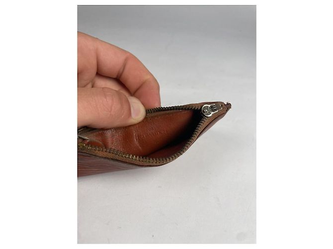 Borsa in pelle marrone Dauphine di Louis Vuitton - vista 4