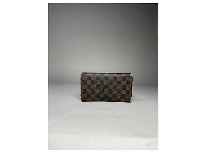 Billetera de cuero marrón Louis Vuitton Virtuose Castaño - vista 2