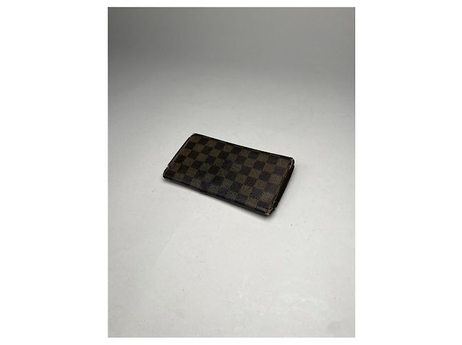 Billetera de cuero marrón Louis Vuitton Virtuose Castaño - vista 5