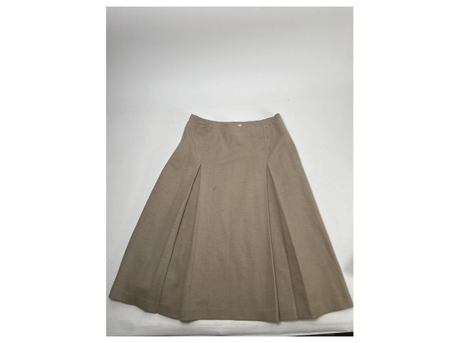 Courreges Abrigo de lana beige de Courrèges - vista 4