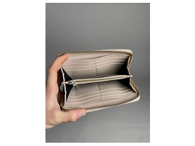 Chloé Marcie Beige Leather Wallet - Ansicht 4