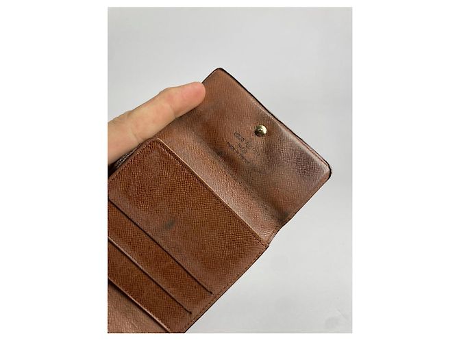 Louis Vuitton Koala braune Lederbörse - Ansicht 5