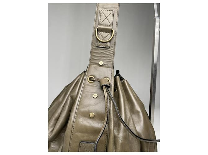 Givenchy Nightingale grüne Lederhandtasche - Ansicht 5