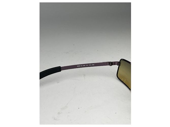 Fendi grüne Metallsonnenbrille - Ansicht 2
