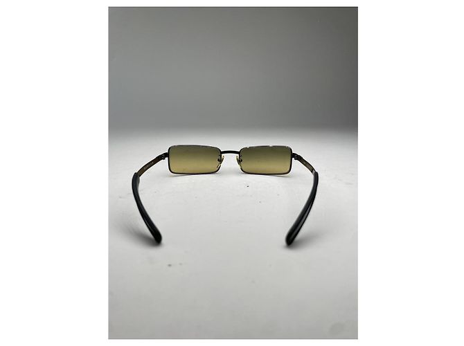 Fendi grüne Metallsonnenbrille - Ansicht 3