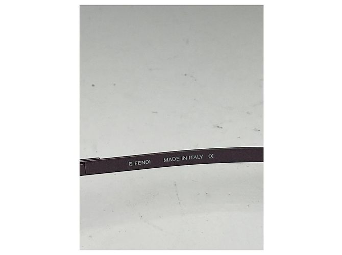 Fendi grüne Metallsonnenbrille - Ansicht 4