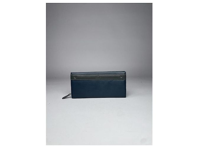 Lanvin Blue Leather Wallet - view 2