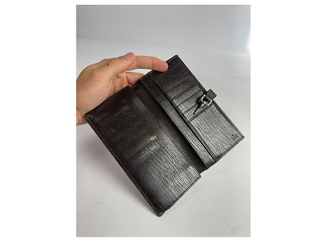 Gucci Jackie Vintage Beiger Leder Geldbeutel - Ansicht 4