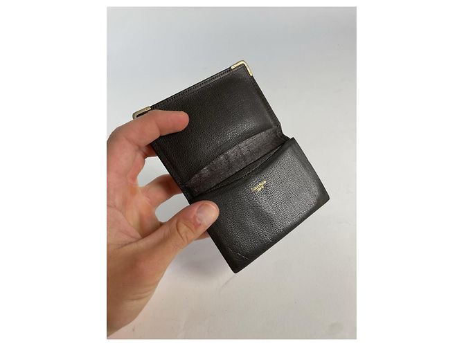 Courreges Borsa in pelle nera Courrèges Nero - vista 3