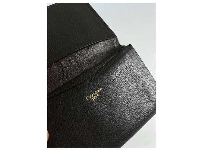 Courreges Borsa in pelle nera Courrèges Nero - vista 4