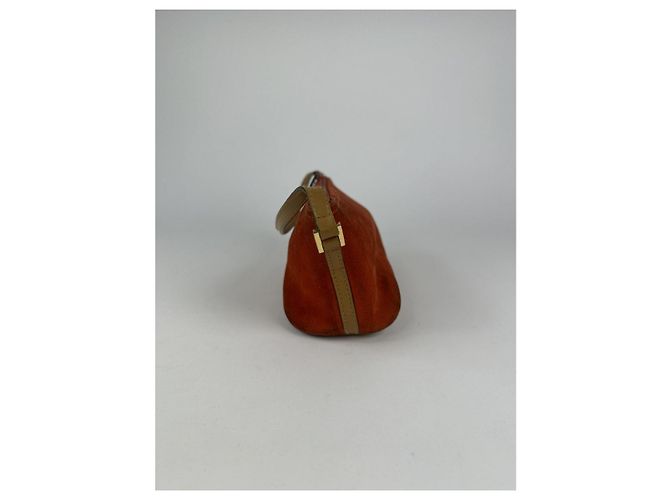 Gucci Jackie Vintage Rote Lederhandtasche - Ansicht 3