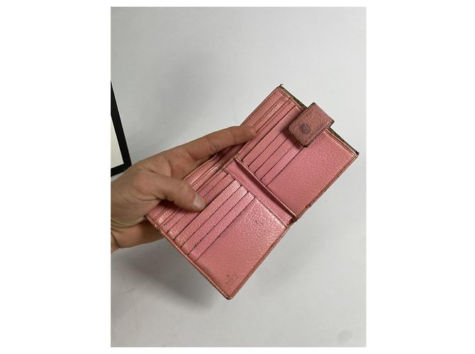 Billetera de algodón beige Gucci Horsebit 1955 - vista 3