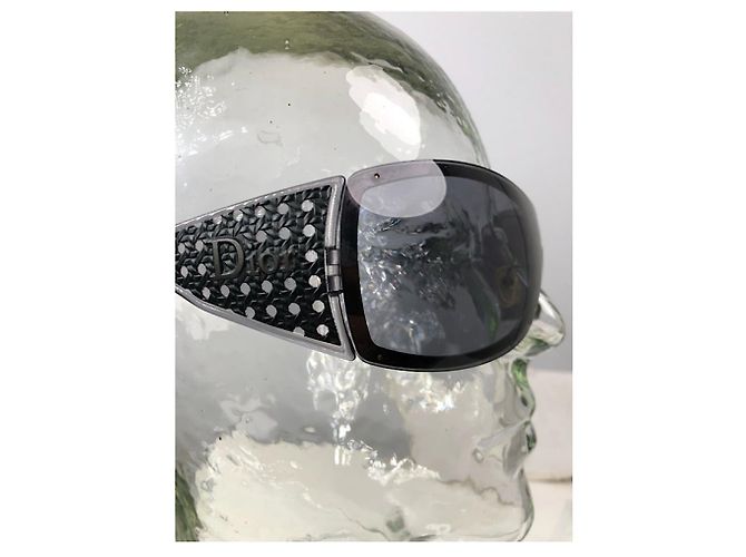 Gafas de sol de plástico negro Dior - vista 2