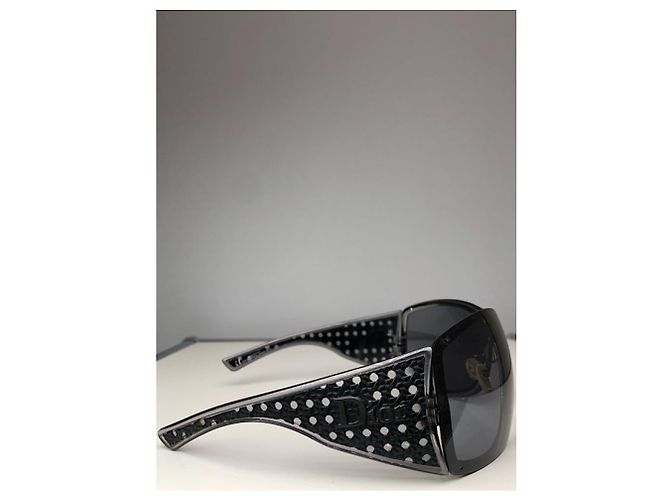 Gafas de sol de plástico negro Dior - vista 4