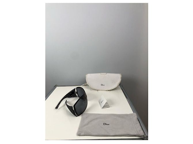 Gafas de sol de plástico negro Dior - vista 5