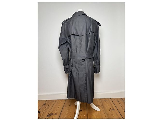 Abrigo trench de algodón antracita Sandringham de Burberry Gris antracita - vista 3