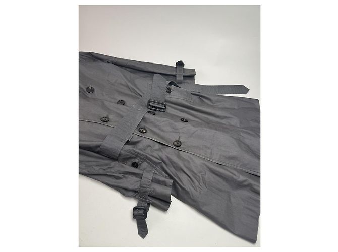 Abrigo trench de algodón antracita Sandringham de Burberry Gris antracita - vista 5