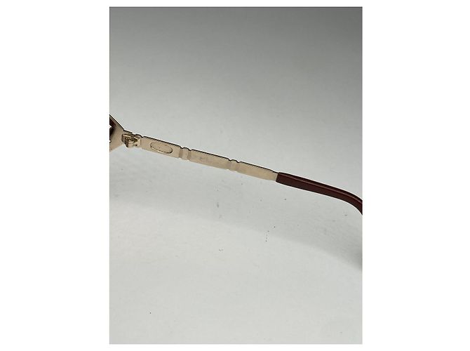 Dior rote Metallsonnenbrille - Ansicht 2