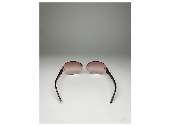 Gafas de sol de plástico morado Loewe Púrpura - vista 3