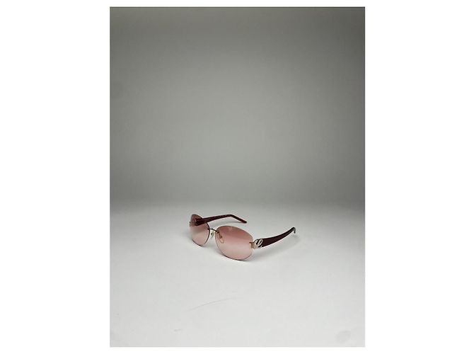 Gafas de sol de plástico morado Loewe Púrpura - vista 5