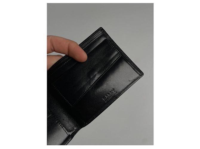 Billetera de cuero negro Bally - vista 4