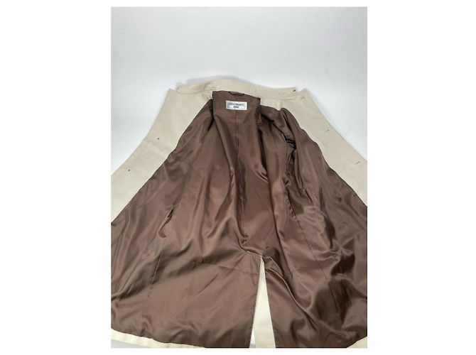 Autre Marque Beige Polyester Mantel von Kansai Yamamoto - Ansicht 4