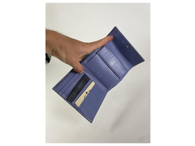 Prada Grey Patent Leather Wallet - view 2