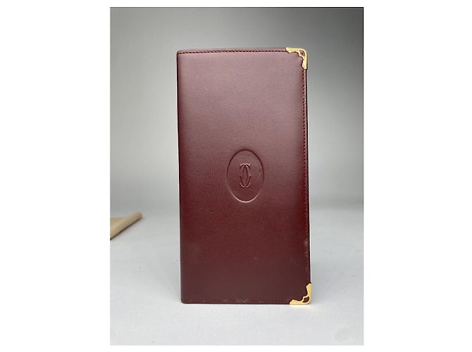 Cartier Bordeaux Lackleder Tasche - Ansicht 5
