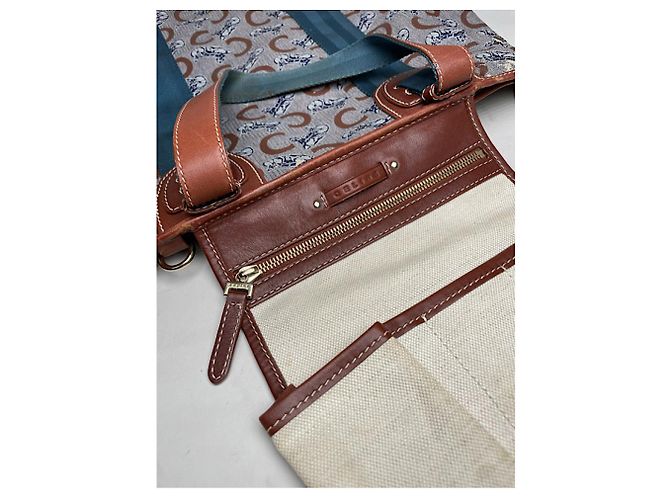 Céline Celine Mehrfarbige Lederhandtasche Mehrfarben - Ansicht 4