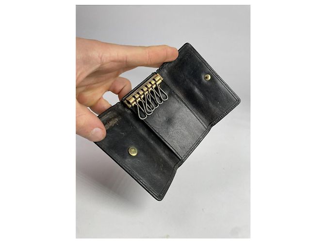 Louis Vuitton Lockme schwarze Lederbörse - Ansicht 4