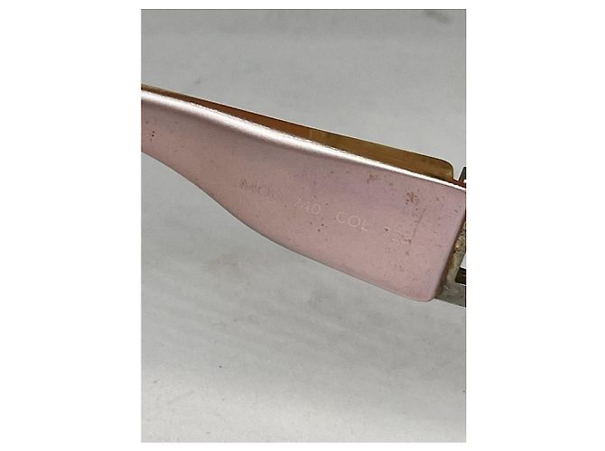 Versace Pink Plastic Sunglasses - view 3