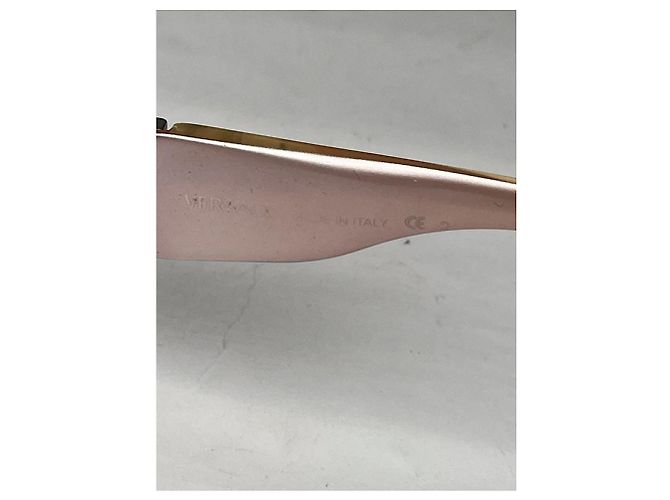 Versace Pink Plastic Sunglasses - view 5