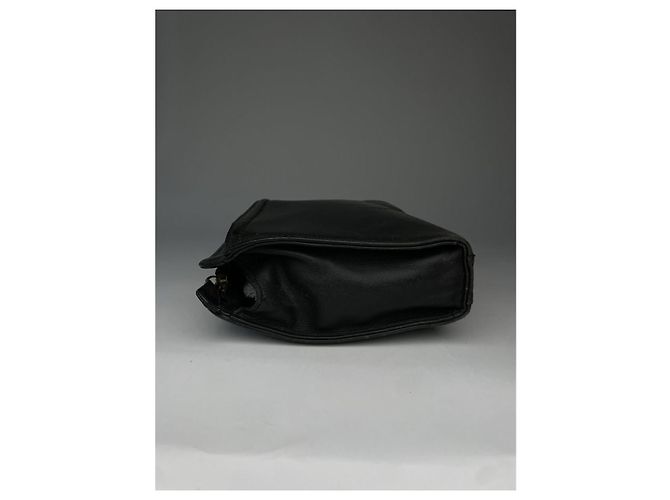 Clutch in pelle nera Balenciaga City Nero - vista 5