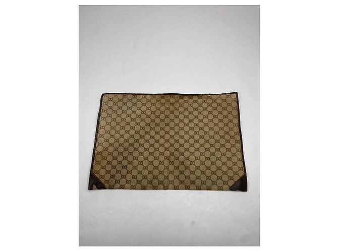 Clutch in cotone beige Gucci Dionysus - vista 4