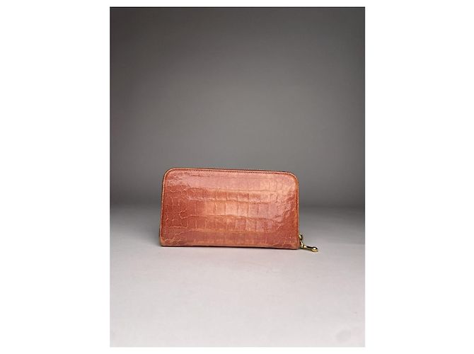 Cartera de cuero marrón Miu Miu Castaño - vista 3