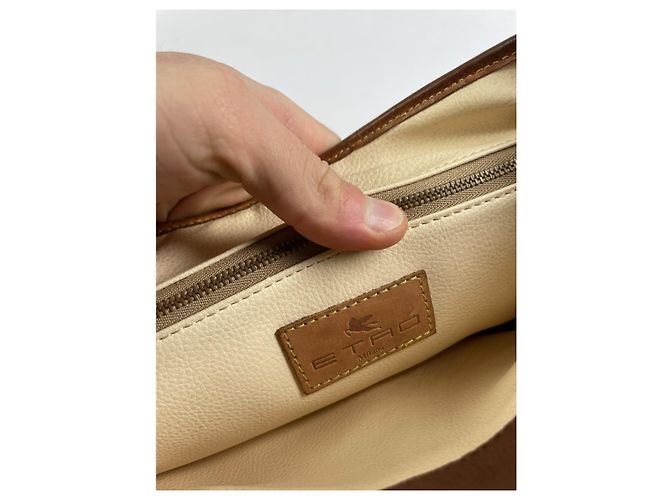Etro Brown Leather Handbag - view 3