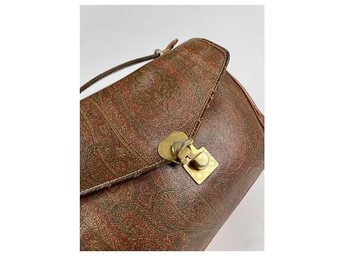 Etro Brown Leather Handbag - view 4