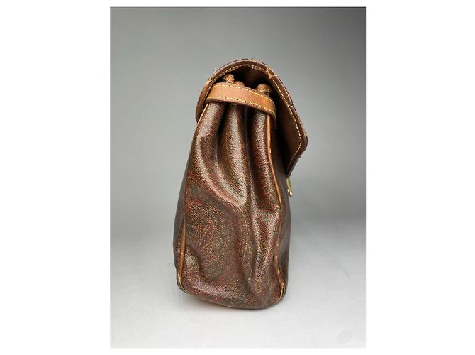 Etro Brown Leather Handbag - view 5