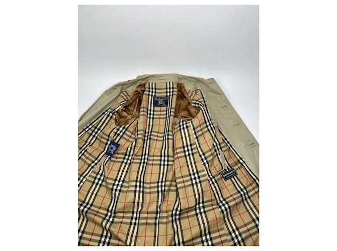 Abrigo de algodón beige de Burberry - vista 4