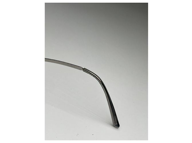 Céline Celine Silberne Metallsonnenbrille - Ansicht 5