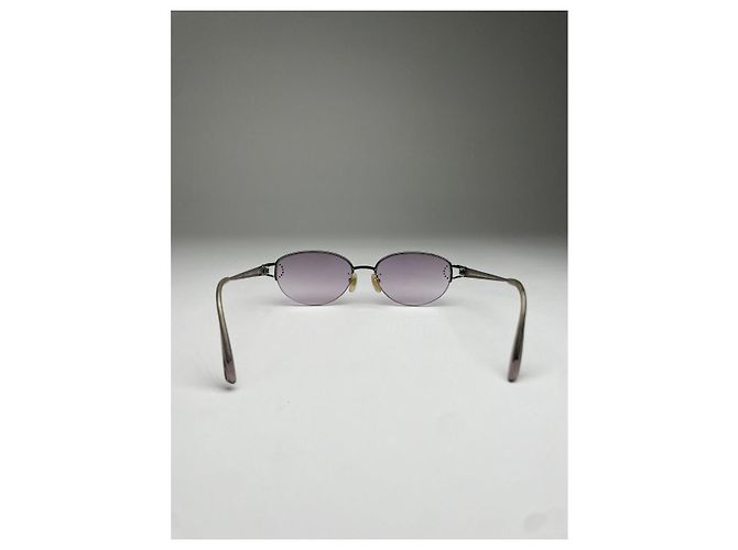 Occhiali da sole in metallo viola Givenchy Porpora - vista 3