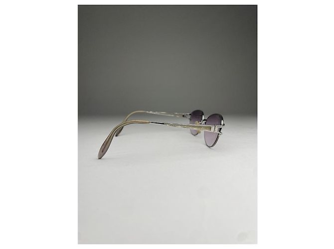 Occhiali da sole in metallo viola Givenchy Porpora - vista 4