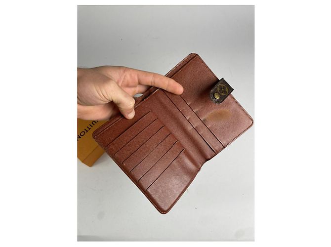 Cartera de cuero marrón Juliette de Louis Vuitton Castaño - vista 3