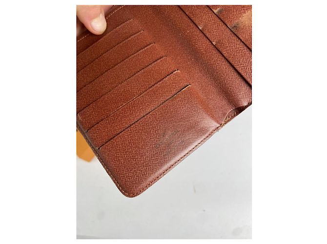 Cartera de cuero marrón Juliette de Louis Vuitton Castaño - vista 4